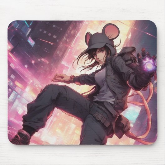 Mauskissen und Schreibtischmatten Mousepad (Vorne)