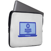 Mauslogger in Laptop-Sieb 35 cm Laptopschutzhülle (Vorne Rechts)