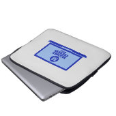 Mauslogger in Laptop-Sieb 35 cm Laptopschutzhülle (Vorne Knopf)