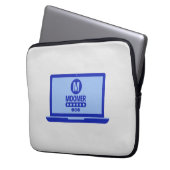 Mauslogger in Laptop-Sieb 35 cm Laptopschutzhülle (Vorderseite Links)