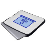 Mauslogger in Laptop-Sieb 35 cm Laptopschutzhülle (Vorne Knopf)