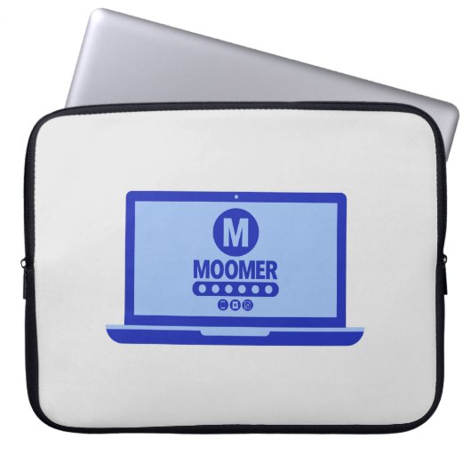 Mauslogger in Laptop-Sieb 35 cm Laptopschutzhülle (Vorderseite)