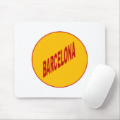 Mausmatte BARCELONA Mousepad (Mit Mouse)