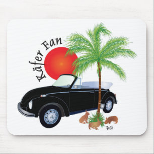 Mausmatte für Käfer Fans Mousepad