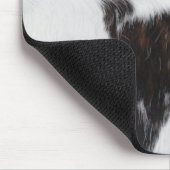 Mausmatte - Kunstleder Kuh Mousepad (Ecke)