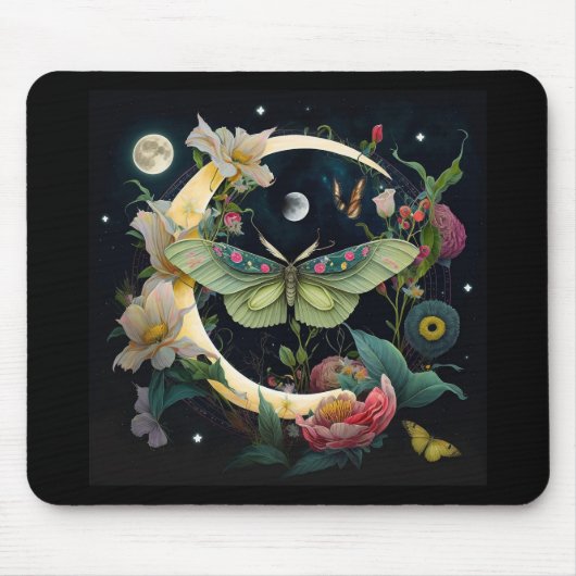 Mausmatte - Nachtschmetterling Mousepad (Vorne)