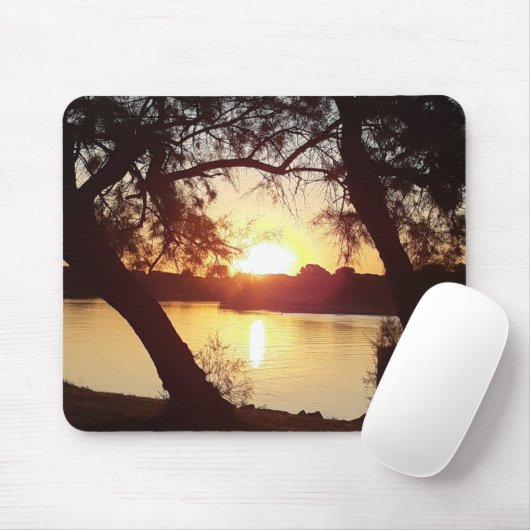 Mausmatte Sonnenaufgang Mousepad (Mit Mouse)
