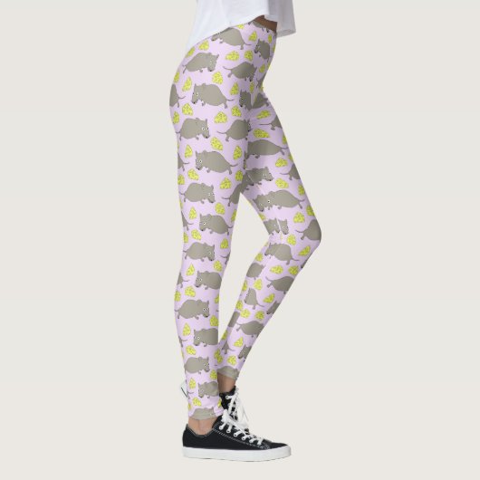 Mausmuster rosa leggings (Rechts)