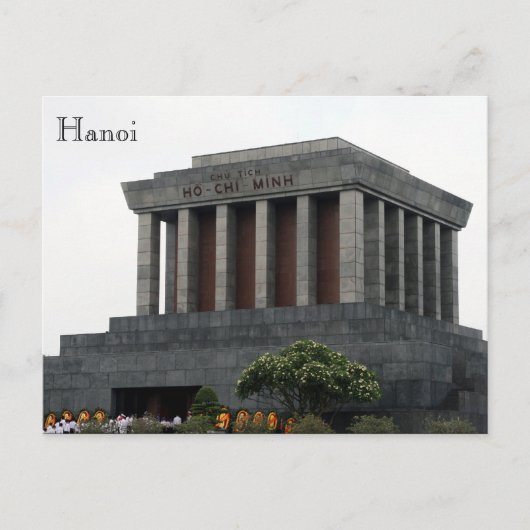 Mausoleum hanoi postkarte (Vorderseite)