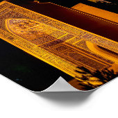 Mausoleum of Amir Timur - Samarkand, Uzbekistan Poster (Ecke)