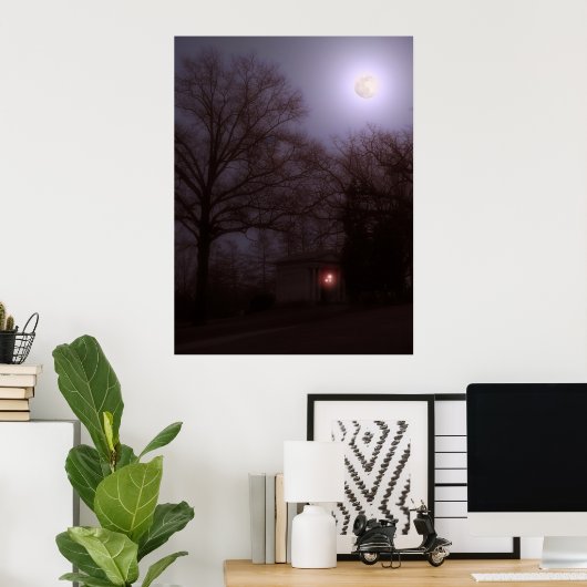 Mausoleum Orbs Poster (Heimbüro)