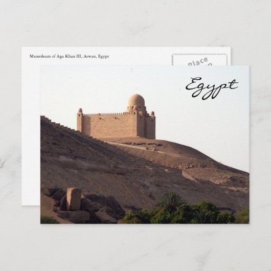 Mausoleum Postkarte (Vorne/Hinten)