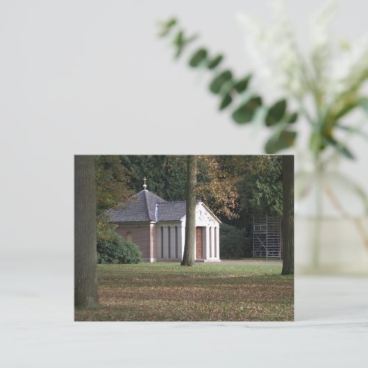 Mausoleum Postkarte (Stehend Vorderseite)