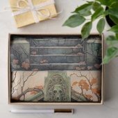 Mausoleum Tür Decoupage Tissue Paper Seidenpapier (Geschenk)