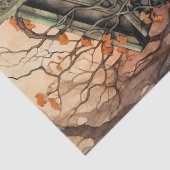 Mausoleum Tür Decoupage Tissue Paper Seidenpapier (Detail)