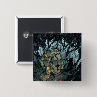 Mausoleum und die Krähe Button