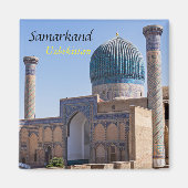 Mausoleum von Amir Timur - Samarkand, Usbekistan Magnet (Vorne)