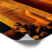 Mausoleum von Amir Timur - Samarkand, Usbekistan Poster (Ecke)