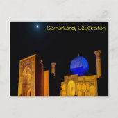 Mausoleum von Amir Timur - Samarkand, Usbekistan Postkarte (Vorderseite)