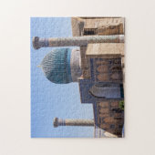 Mausoleum von Amir Timur - Samarkand, Usbekistan Puzzle (Vertikal)