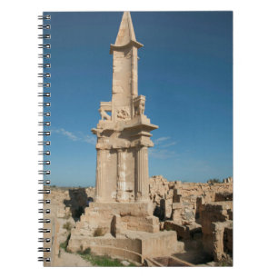 Mausoleum von Bes, Sabratha, Bezirk Az Zawiyah Notizblock