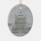 Mausoleum von Halicarnassus, Bodrum, die Türkei, Keramikornament (Rechts)