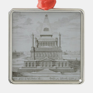 Mausoleum von Halicarnassus, Bodrum, die Türkei, Silbernes Ornament