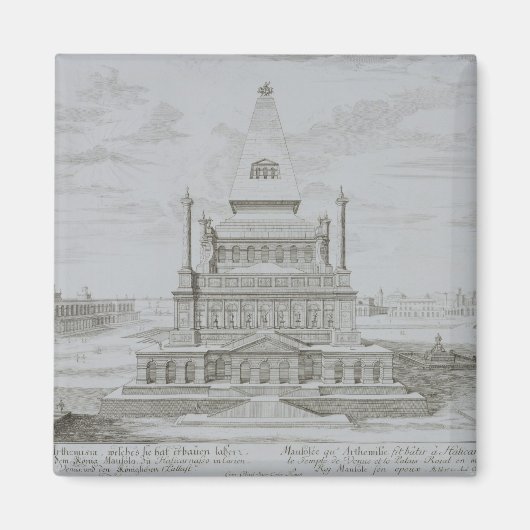 Mausoleum von Halicarnassus, Bodrum, Türkei, aus " Magnet (Vorne)