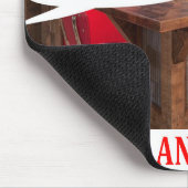 Mauspad. Alles Gute zum Jubiläum. Orang-Utan-Bier Mousepad (Ecke)