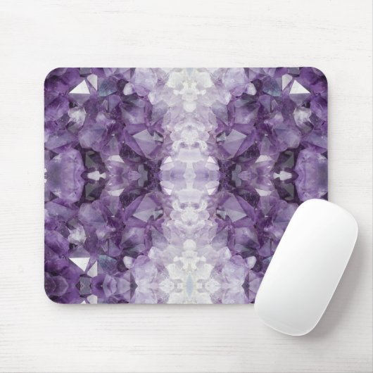 Mauspad Amethyst-Kristalle (Mit Mouse)