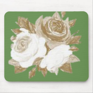 Mauspad Blumenmuster