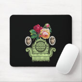 Mauspad Blumenmuster (Mit Mouse)