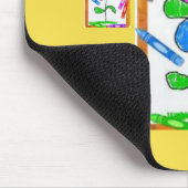 Mauspad Buntstift (Ecke)