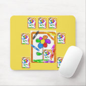 Mauspad Buntstift (Mit Mouse)