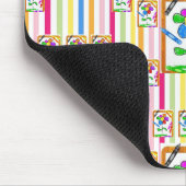 Mauspad Buntstift (Ecke)