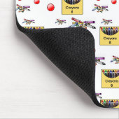 Mauspad Buntstift (Ecke)