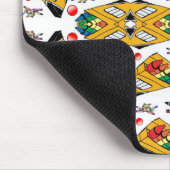 Mauspad Buntstift (Ecke)