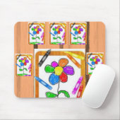 Mauspad Buntstift (Mit Mouse)