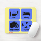 Mauspad "EAT, SLEEP...2" (Mit Mouse)