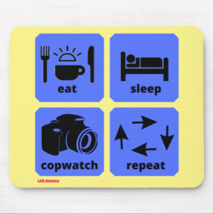 Mauspad "EAT, SLEEP...2"