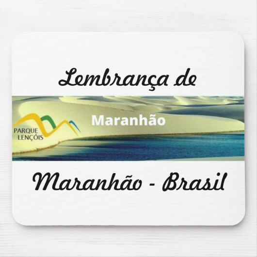 Mauspad Erinnerung an Maranhão (Vorne)
