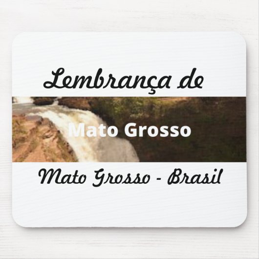 Mauspad Erinnerung an Mato Grosso (Vorne)