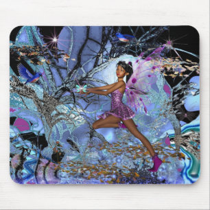 Mauspad Fantasy Art Lila Fee