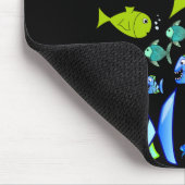 Mauspad Fisch (Ecke)