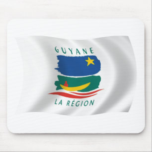 Mauspad Flagge von Französisch-Guayana
