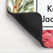Mauspad - Florales Design (Ecke)
