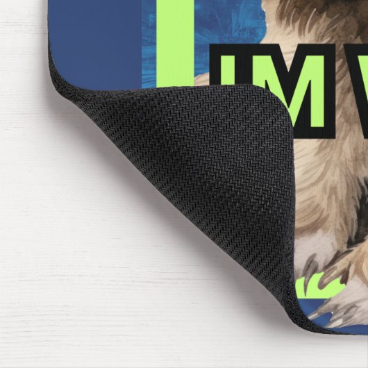 Mauspad für Männer (Ecke)