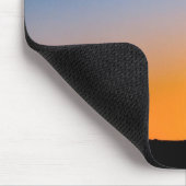Mauspad Giraffe Sonnenuntergang (Ecke)