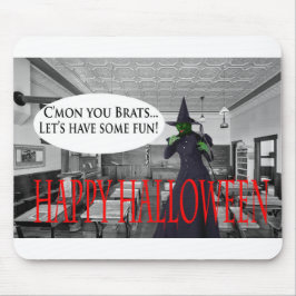 Mauspad. Happy Halloween. KatzenHexe Mousepad
