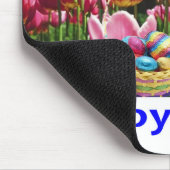 Mauspad. Happy Oaster. Alpaca/Hunny Mousepad (Ecke)